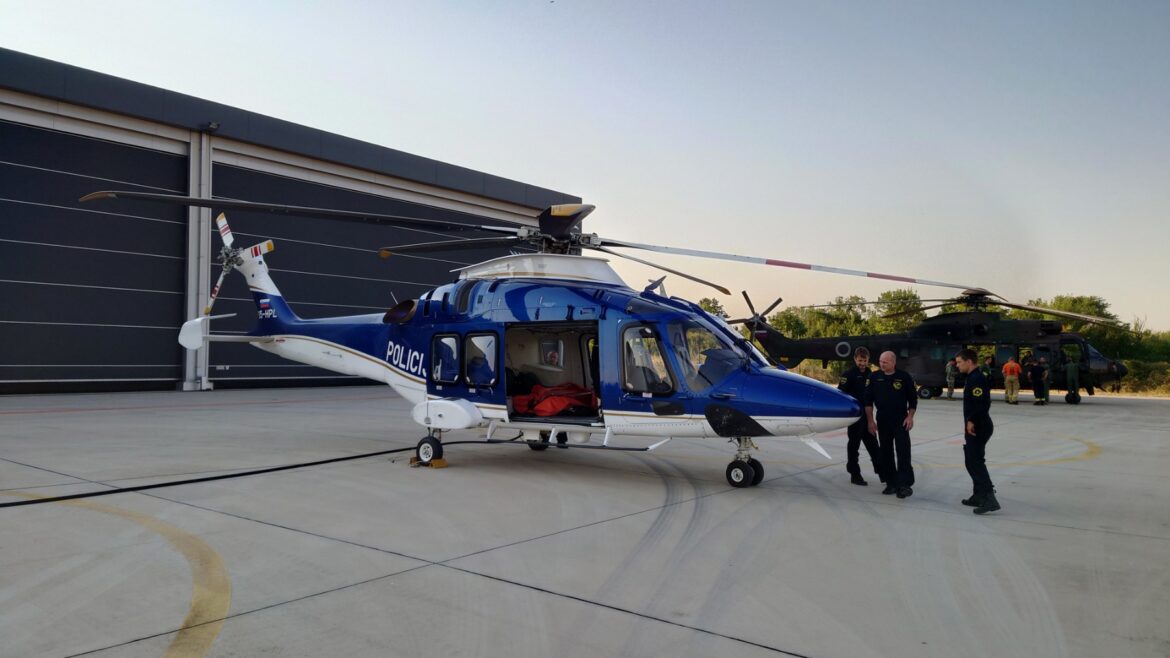 helikopteri pozari